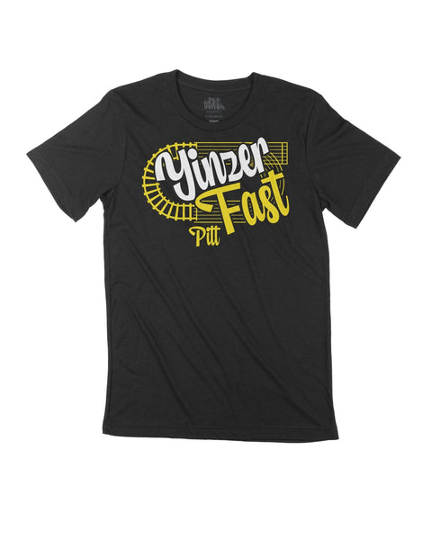 Yinzer Fast Shirt – Pittsburgh Pride Tee | Durable Cotton Casual Wear Tops - Multi-Product - YinzerShop