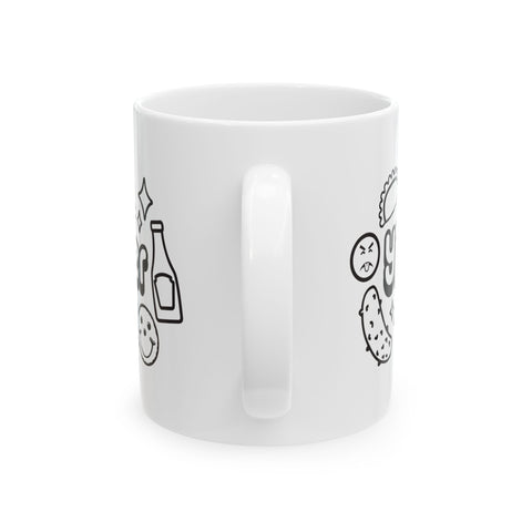 Yinzer Icon Doodles - Coffee Mugs (11oz, 15oz) Mug - YinzerShop