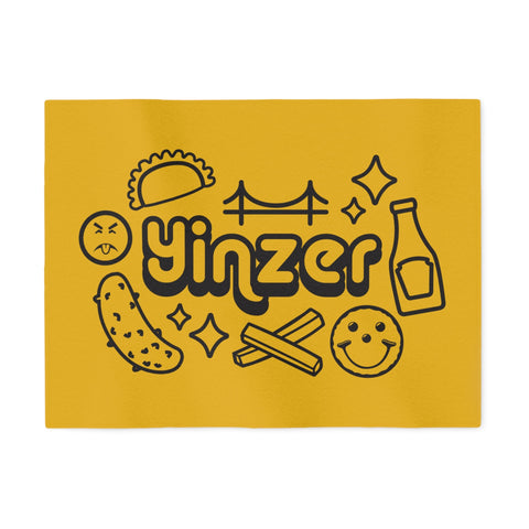 Yinzer Icon Doodles - TT Style - Sweatshirt Blanket Home Decor - YinzerShop
