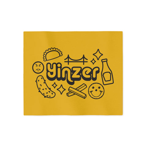 Yinzer Icon Doodles - TT Style - Sweatshirt Blanket Home Decor - YinzerShop