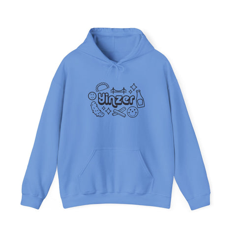 Yinzer Icon Doodles Unisex Heavy Blend™ Hooded Sweatshirt Hoodie - YinzerShop