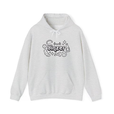 Yinzer Icon Doodles Unisex Heavy Blend™ Hooded Sweatshirt Hoodie - YinzerShop