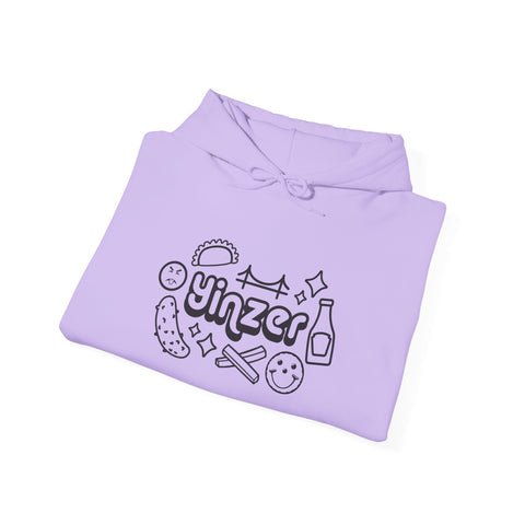 Yinzer Icon Doodles Unisex Heavy Blend™ Hooded Sweatshirt Hoodie - YinzerShop