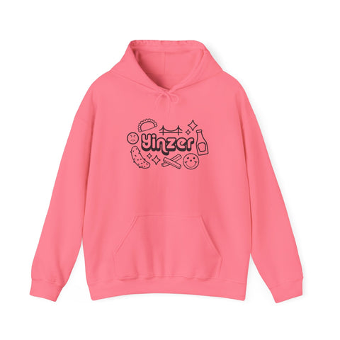 Yinzer Icon Doodles Unisex Heavy Blend™ Hooded Sweatshirt Hoodie - YinzerShop