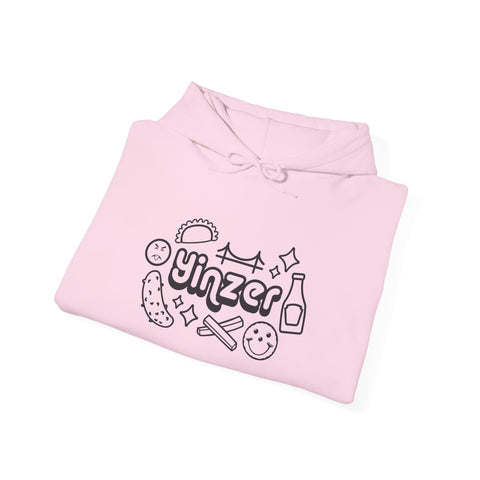 Yinzer Icon Doodles Unisex Heavy Blend™ Hooded Sweatshirt Hoodie - YinzerShop