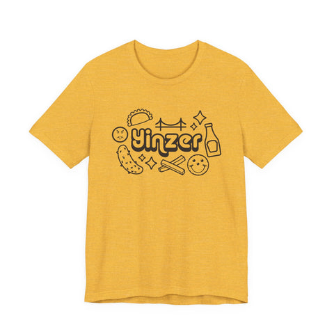 Yinzer Icon T-Shirt – Lightweight Cotton Casual Tee | Printify Apparel T-Shirt - YinzerShop