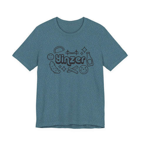 Yinzer Icon T-Shirt – Lightweight Cotton Casual Tee | Printify Apparel T-Shirt - YinzerShop