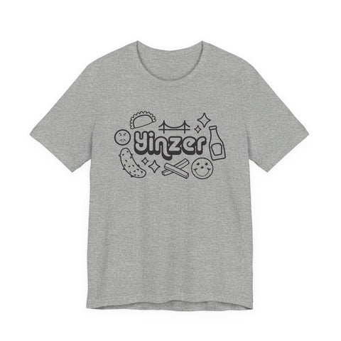 Yinzer Icon T-Shirt – Lightweight Cotton Casual Tee | Printify Apparel T-Shirt - YinzerShop