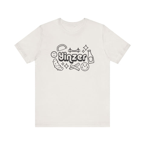 Yinzer Icon T-Shirt – Lightweight Cotton Casual Tee | Printify Apparel T-Shirt - YinzerShop