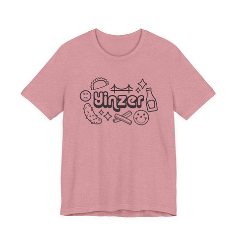 Yinzer Icon T-Shirt – Lightweight Cotton Casual Tee | Printify Apparel T-Shirt - YinzerShop