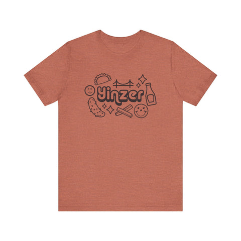 Yinzer Icon T-Shirt – Lightweight Cotton Casual Tee | Printify Apparel T-Shirt - YinzerShop