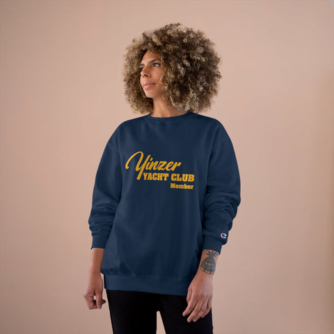 Yinzer Yacht Club Member - Champion Sweatshirt Sweatshirt - YinzerShop