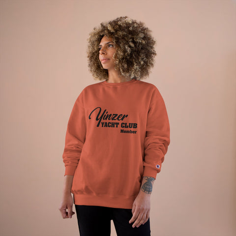 Yinzer Yacht Club Member - Champion Sweatshirt Sweatshirt - YinzerShop
