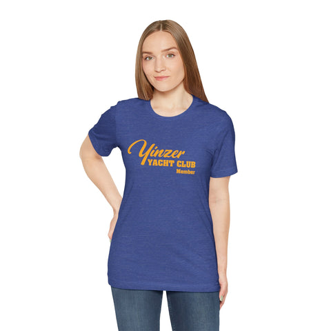 Yinzer Yacht Club Member - Short Sleeve Tee T-Shirt - YinzerShop