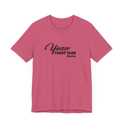 Yinzer Yacht Club Member - Short Sleeve Tee T-Shirt - YinzerShop