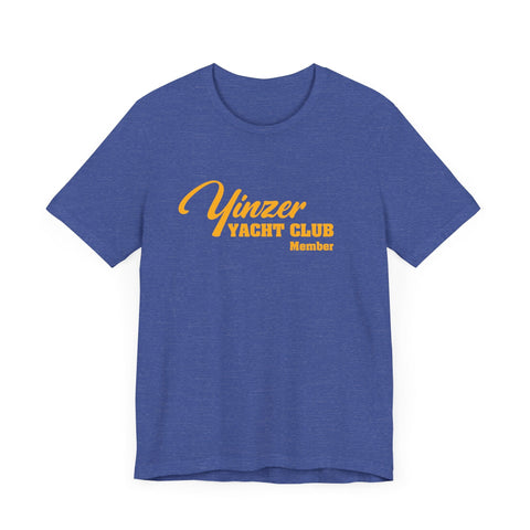Yinzer Yacht Club Member - Short Sleeve Tee T-Shirt - YinzerShop