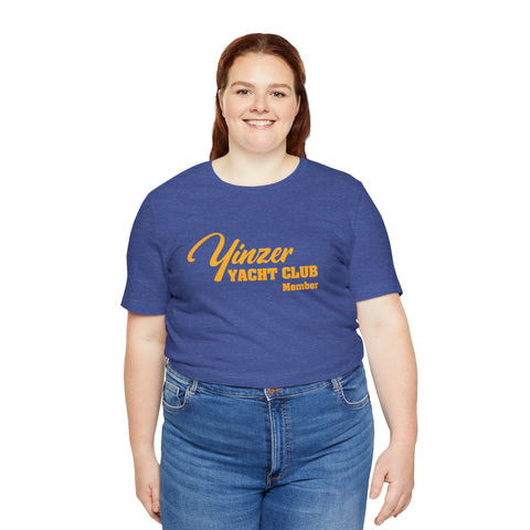 Yinzer Yacht Club Member - Short Sleeve Tee T-Shirt - YinzerShop