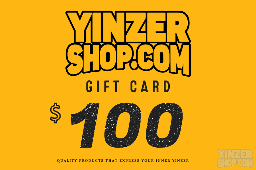 YinzerShop Gift Certificate Gift Cards Yinzershop Gift Cards $100.00  