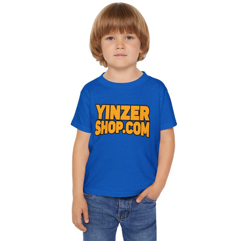 YinzerShop Logo - Toddler T-Shirt - Gildan 5100P Tee Shirt Kids Apparel - YinzerShop