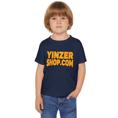 YinzerShop Logo - Toddler T-Shirt - Gildan 5100P Tee Shirt Kids Apparel - YinzerShop
