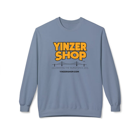 YinzerShop Serving Since 2015 - Gildan SF000 -Unisex Midweight Softstyle Fleece Crewneck Sweatshirt Sweatshirt - YinzerShop
