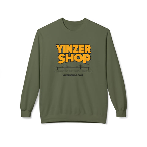 YinzerShop Serving Since 2015 - Gildan SF000 -Unisex Midweight Softstyle Fleece Crewneck Sweatshirt Sweatshirt - YinzerShop