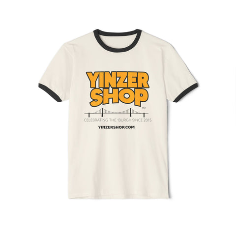 YinzerShop Serving Since 2015 - Next Level 3604 Unisex Cotton Ringer T-Shirt T-Shirt - YinzerShop
