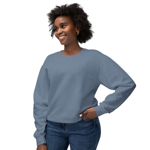 YinzerShop Serving Since 2015 - Print on back - Comfort Colors® 1466 Unisex Lightweight Crewneck Sweatshirt Sweatshirt - YinzerShop