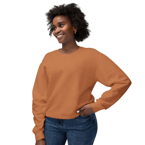 YinzerShop Serving Since 2015 - Print on back - Comfort Colors® 1466 Unisex Lightweight Crewneck Sweatshirt Sweatshirt - YinzerShop
