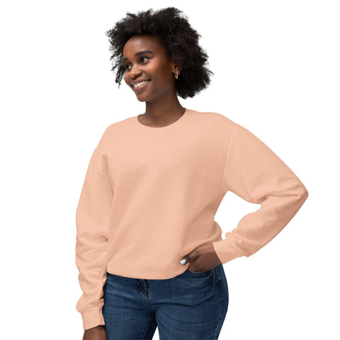 YinzerShop Serving Since 2015 - Print on back - Comfort Colors® 1466 Unisex Lightweight Crewneck Sweatshirt Sweatshirt - YinzerShop
