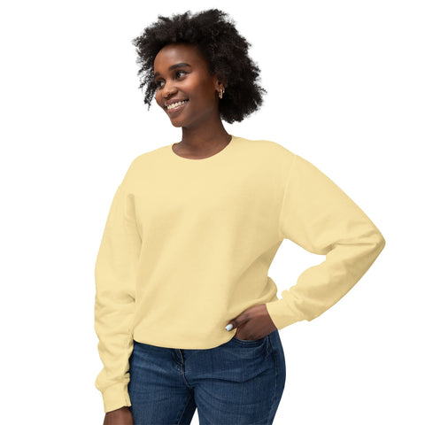 YinzerShop Serving Since 2015 - Print on back - Comfort Colors® 1466 Unisex Lightweight Crewneck Sweatshirt Sweatshirt - YinzerShop