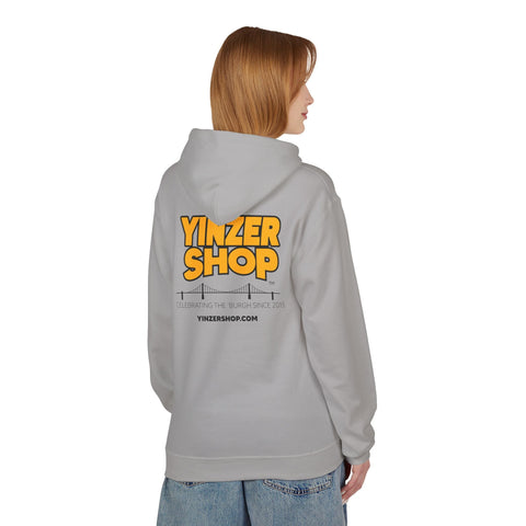 YinzerShop Serving Since 2015 - Print on back - Gildan SF500 Unisex Midweight Softstyle Fleece Hoodie Hoodie - YinzerShop