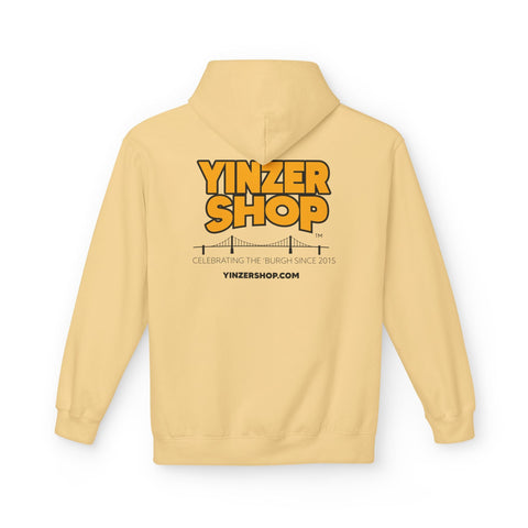 YinzerShop Serving Since 2015 - Print on back - Gildan SF500 Unisex Midweight Softstyle Fleece Hoodie Hoodie - YinzerShop