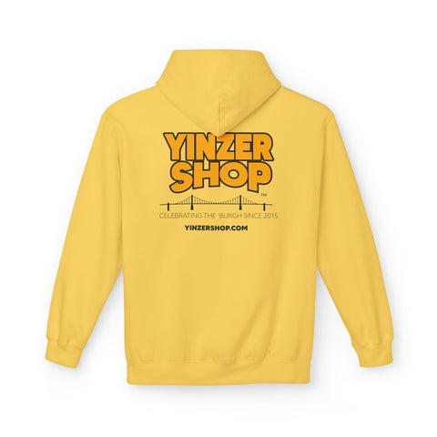 YinzerShop Serving Since 2015 - Print on back - Gildan SF500 Unisex Midweight Softstyle Fleece Hoodie Hoodie - YinzerShop