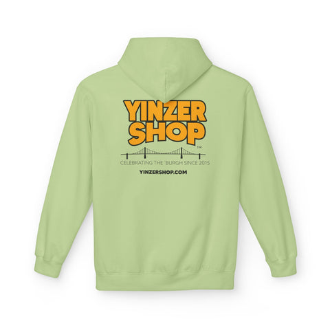 YinzerShop Serving Since 2015 - Print on back - Gildan SF500 Unisex Midweight Softstyle Fleece Hoodie Hoodie - YinzerShop