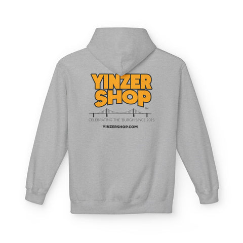 YinzerShop Serving Since 2015 - Print on back - Gildan SF500 Unisex Midweight Softstyle Fleece Hoodie Hoodie - YinzerShop