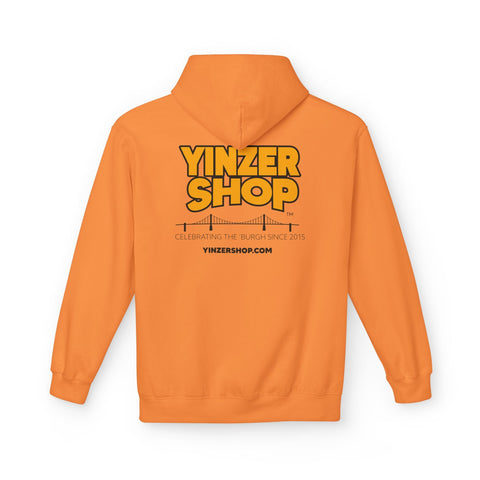 YinzerShop Serving Since 2015 - Print on back - Gildan SF500 Unisex Midweight Softstyle Fleece Hoodie Hoodie - YinzerShop