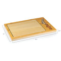 Pittsburgh Penguins Hockey Rink - Icon Glass Top Cutting Board & Knife Set  Picnic Time Family of Brands   