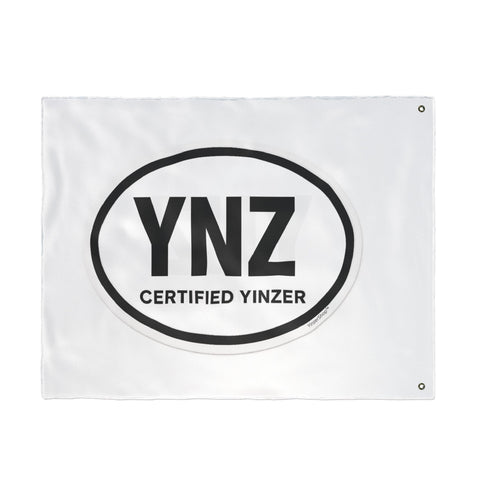 YNZ Certified Yinzer Double Sided Flag Home Decor - YinzerShop