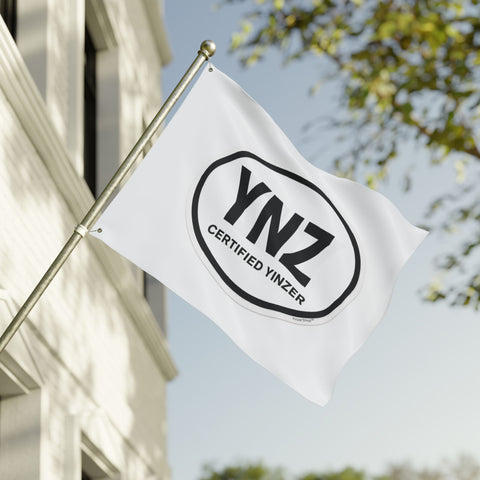 YNZ Certified Yinzer Double Sided Flag Home Decor - YinzerShop