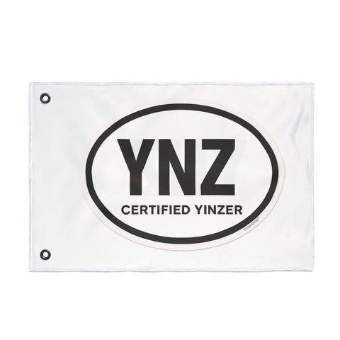 YNZ Certified Yinzer Double Sided Flag Home Decor - YinzerShop