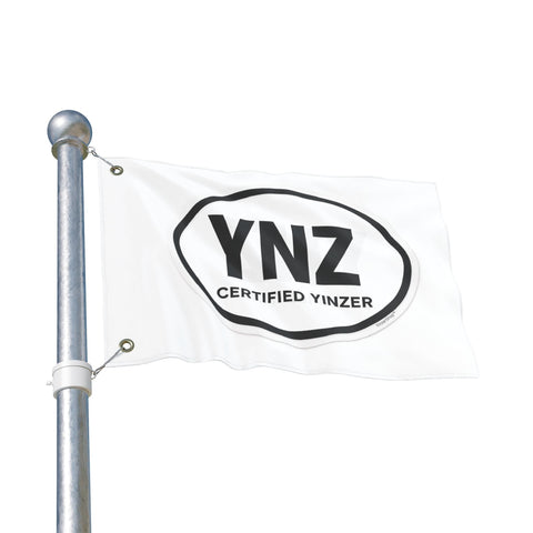 YNZ Certified Yinzer Double Sided Flag Home Decor - YinzerShop