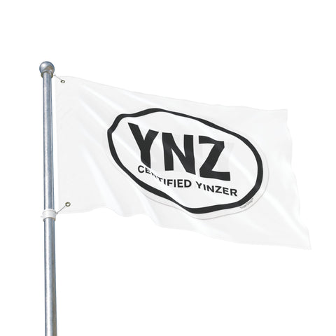 YNZ Certified Yinzer Double Sided Flag Home Decor - YinzerShop