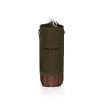 Ohio State Buckeyes - Malbec Insulated Canvas and Willow Wine Bottle Basket  Picnic Time Family of Brands Khaki Green  