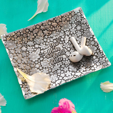 You Make the World Better Accessory Tray - YinzerShop