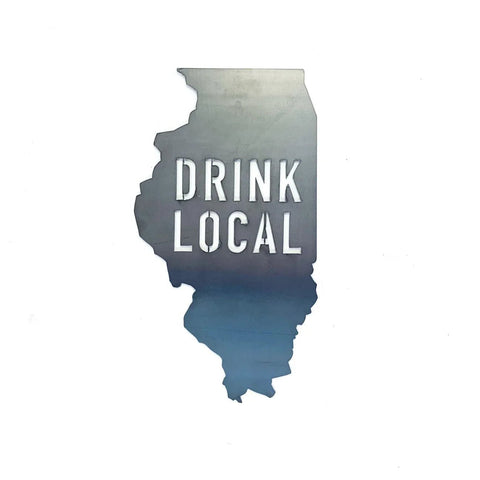 YOUR STATE Drink Local Wall Decor Wall Decor - YinzerShop