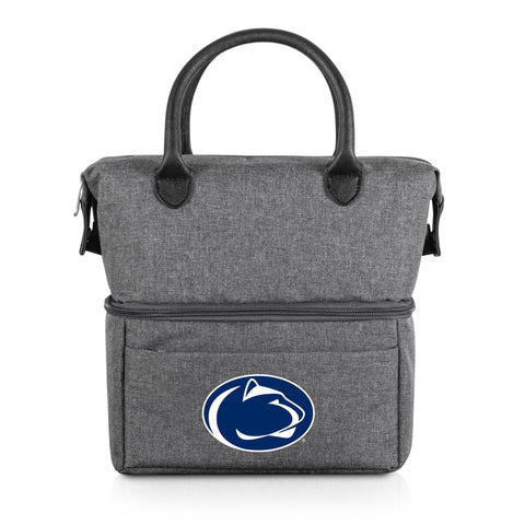 Penn State Nittany Lions - Urban Lunch Bag Cooler Cooler Picnic Time Family of Brands Gray with Black Accents  