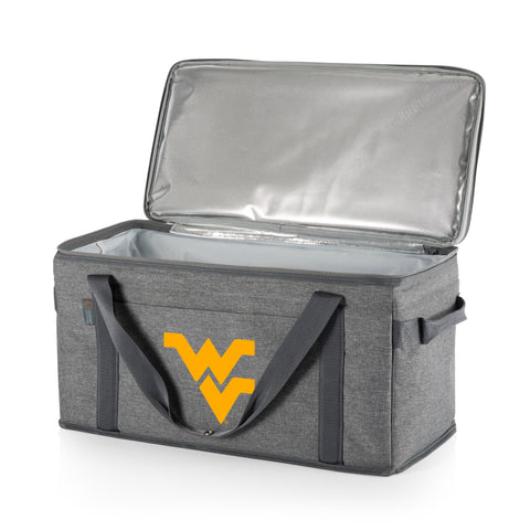 West Virginia Mountaineers - 64 Can Collapsible Cooler  Picnic Time Family of Brands   